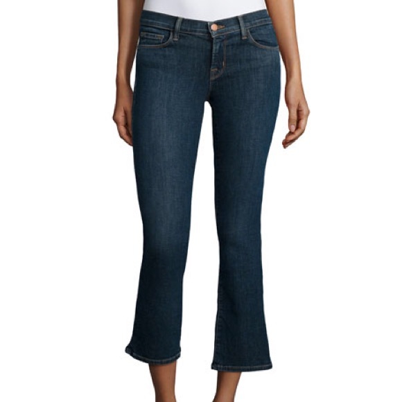 J Brand Denim - J Brand Selena Crop Boot Cut in Lonesome Size 26
